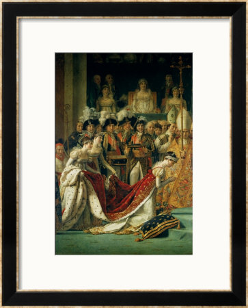 Consecration Of Emperor Napoleon And The Coronation Of The Empress Josephine By Pope Pius Vii, 1804 by Jacques-Louis David Pricing Limited Edition Print image