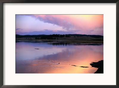 Alum Creek In The Hayden Valley, Yellowstone National Park, Wyoming, Usa by Carol Polich Pricing Limited Edition Print image