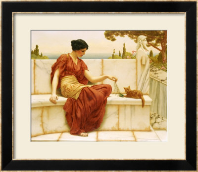 The Favourite, 1901 by John William Godward Pricing Limited Edition Print image