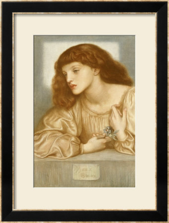 May Morris, 1872 by Dante Gabriel Rossetti Pricing Limited Edition Print image