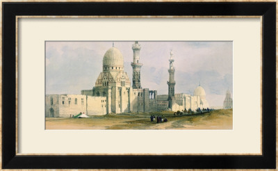 Tomb Of Sultan Qansuh Abu Sa'id, 1499, In The Eastern Cemetery Or Tombs Of The Caliphs, Cairo by David Roberts Pricing Limited Edition Print image