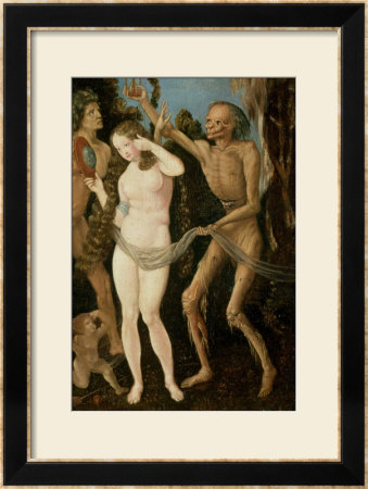An Allegory Of Death And Beauty by Hans Baldung Grien Pricing Limited Edition Print image