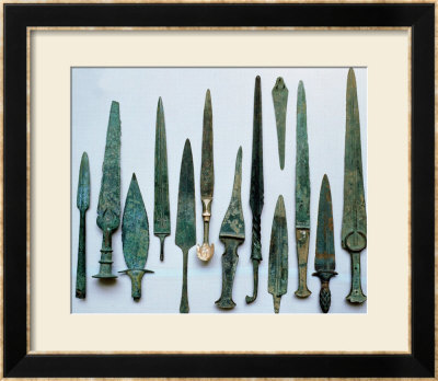 Swords And Daggers, From Lorestan, Iran, 2000-Early 1000 Bc by Elamite Pricing Limited Edition Print image