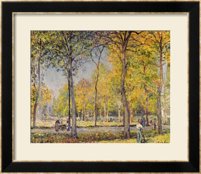 The Bois De Boulogne by Alfred Sisley Pricing Limited Edition Print image