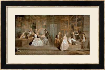 L'enseigne De Gersaint, 1720 by Jean Antoine Watteau Pricing Limited Edition Print image