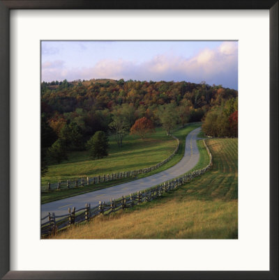 Blue Ridge Parkway At Sunset by Tom Dietrich Pricing Limited Edition Print image