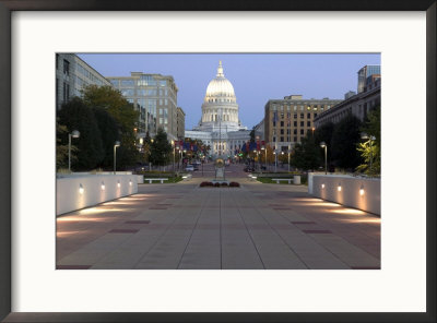 Wisconsin State Capitol Building, Madison, Wi by Walter Bibikow Pricing Limited Edition Print image