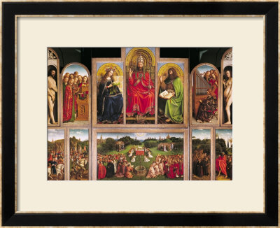 The Ghent Altarpiece, 1432 by Hubert Eyck Pricing Limited Edition Print image