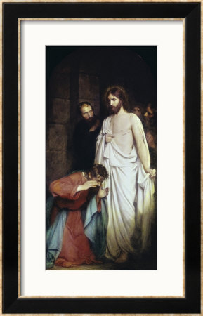 The Doubtful Thomas by Carl Bloch Pricing Limited Edition Print image