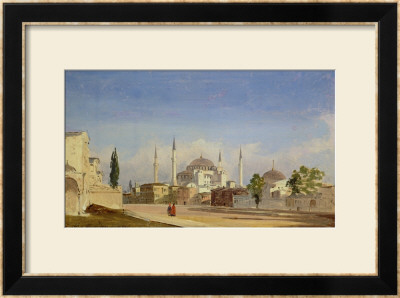 Hagia Sophia, Constantinople, 1843 by Ippolito Caffi Pricing Limited Edition Print image