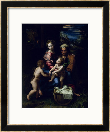 The Holy Family (La Perla) Circa 1518 by Raphael Pricing Limited Edition Print image