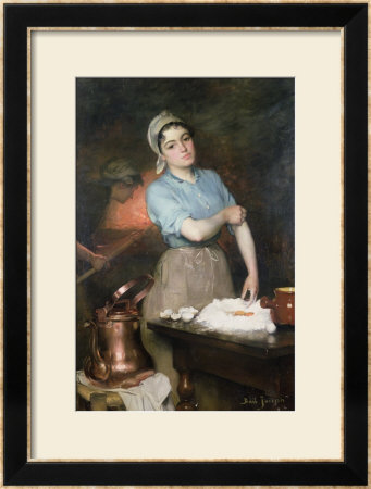 The Pretty Pastry Cook by Joseph Bail Pricing Limited Edition Print image