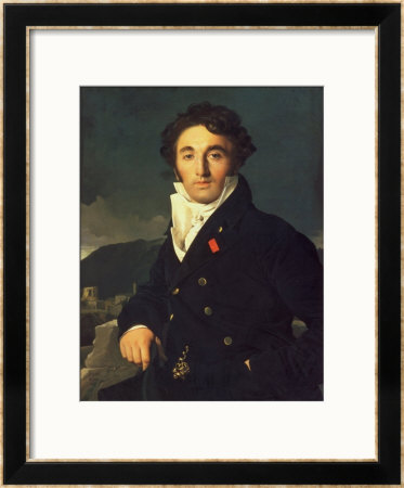 Portrait Of Charles Cordier (1777-1870) 1811 by Jean-Auguste-Dominique Ingres Pricing Limited Edition Print image