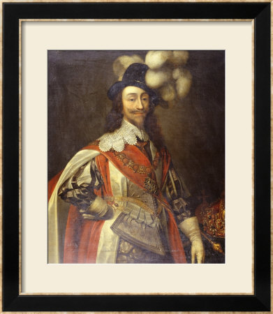 Portrait Of King Charles I by Daniel Mytens Pricing Limited Edition Print image