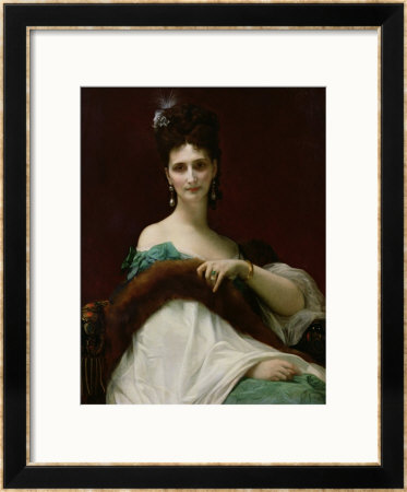 La Comtesse De Keller, 1873 by Alexandre Cabanel Pricing Limited Edition Print image
