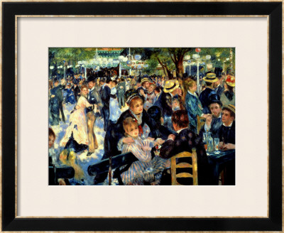 Ball At The Moulin De La Galette, 1876 by Pierre-Auguste Renoir Pricing Limited Edition Print image