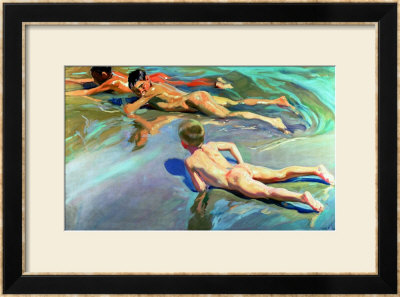 Children On The Beach, 1910 by Joaquin Sorolla Y Bastida Pricing Limited Edition Print image