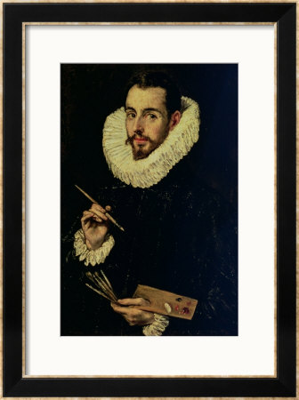Portrait Of Jorge Manuel Theotokopoulos, 1600-05 by El Greco Pricing Limited Edition Print image