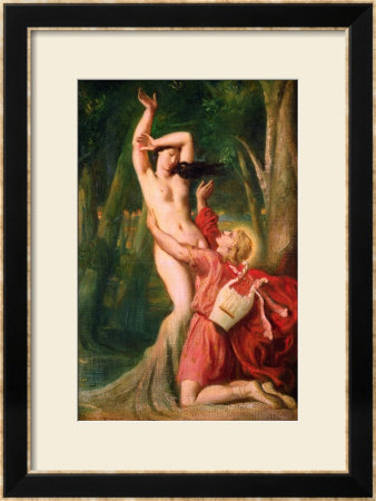 Apollo And Daphne, Circa 1845 by Theodore Chasseriau Pricing Limited Edition Print image