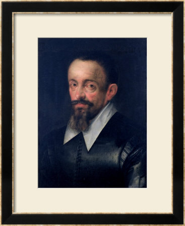 Johannes Kepler (1571-1630), Astronomer, Circa 1612 by Hans Von Aachen Pricing Limited Edition Print image