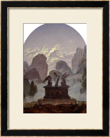 Goethe Monument by Karl Gustav Carus Pricing Limited Edition Print image