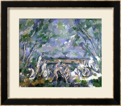 The Bathers, 1902-06 by Paul Cezanne Pricing Limited Edition Print image