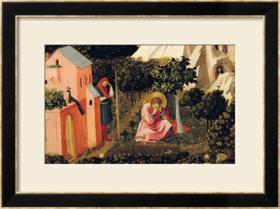 The Conversion Of St. Augustine by Fra Angelico Pricing Limited Edition Print image