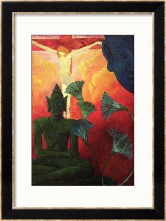 Christ And Buddha, Circa 1890-1892 by Paul Ranson Pricing Limited Edition Print image