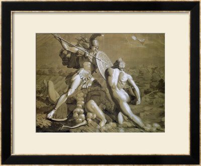 Fight Of Achilles With The River Scamander by Philipp Otto Runge Pricing Limited Edition Print image