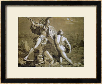 Fight Of Achilles With The River Scamander by Philipp Otto Runge Pricing Limited Edition Print image