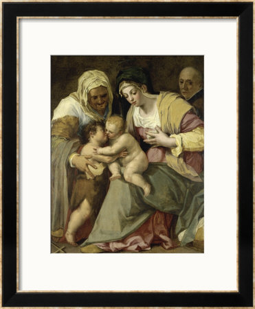 The Holy Family And Saint Anne by Pieter De Witte Pricing Limited Edition Print image