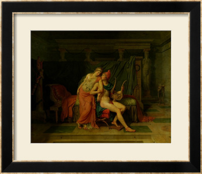 Paris And Helen by Jacques-Louis David Pricing Limited Edition Print image