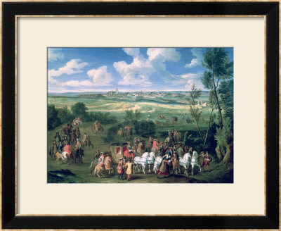 The Royal Cortege by Adam Frans Van Der Meulen Pricing Limited Edition Print image