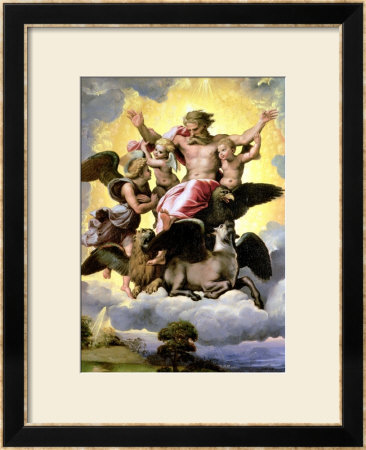 Vision Of Ezekiel, Circa 1518 by Raphael Pricing Limited Edition Print image