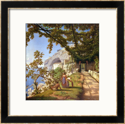 View Of Capri by Theodore Caruelle D' Aligny Pricing Limited Edition Print image