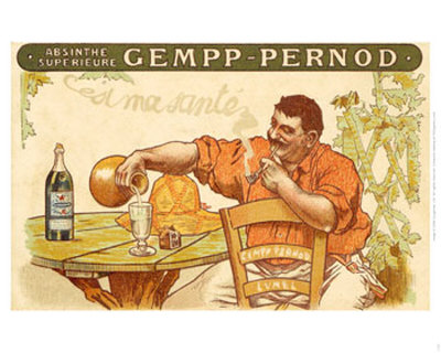 Absinthe Gempp Pernod by Victor Leydet Pricing Limited Edition Print image