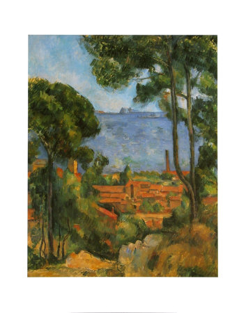 View Of Estaque, 1896 by Paul Cézanne Pricing Limited Edition Print image