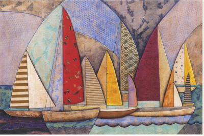 Race At Sea by Jennifer Bonaventura Pricing Limited Edition Print image