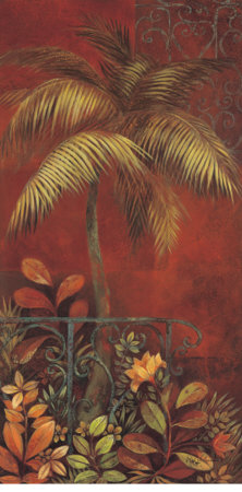 Palm Courtyard I by Natua Tetianihii Pricing Limited Edition Print image