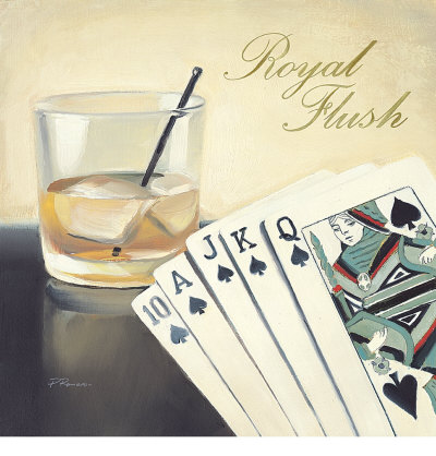 Royal Flush Casino by Paulo Romero Pricing Limited Edition Print image