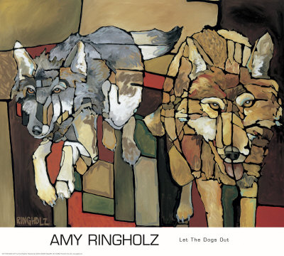 Let The Dogs Out by Amy Ringholz Pricing Limited Edition Print image
