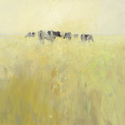 Cows In Spring by Jan Groenhart Pricing Limited Edition Print image