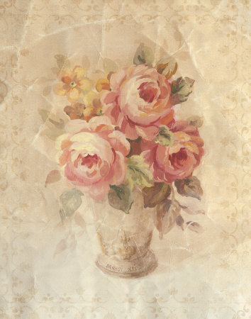 Faded Pink Roses by Danhui Nai Pricing Limited Edition Print image