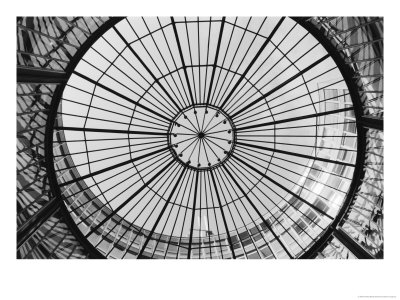 Glass Dome Of The Stock Exchange Borse, Zurich, Switzerland by Walter Bibikow Pricing Limited Edition Print image