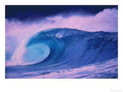 Blue Wave by Bill Romerhaus Pricing Limited Edition Print image