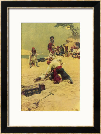 Pirates Disputing Who Shall Be Captain by Howard Pyle Pricing Limited Edition Print image