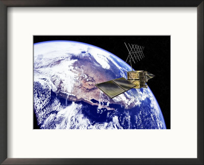 Global Positioning Satellite by Carol & Mike Werner Pricing Limited Edition Print image