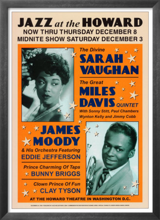 Sarah Vaughan And Miles Davis At The Howard Theatre, Washington D.C. by Dennis Loren Pricing Limited Edition Print image