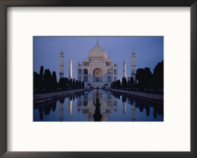 Taj Mahal At Sunrise, Agra, India by Michael S. Lewis Pricing Limited Edition Print image