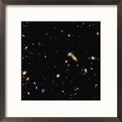 A Shot Of A Deep Space Photograph Flecked With Galaxies by Norbert Rosing Pricing Limited Edition Print image